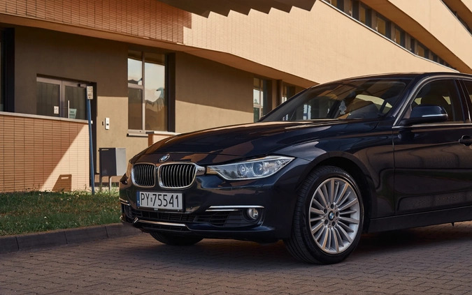 BMW Seria 3 cena 69600 przebieg: 179250, rok produkcji 2013 z Poznań małe 326
